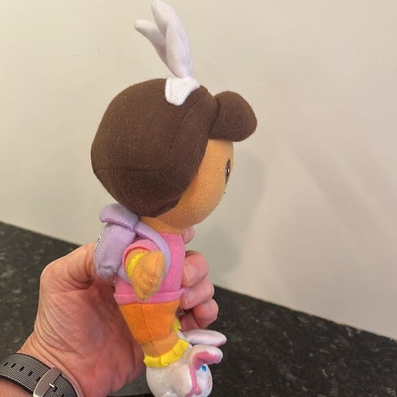 Dora The Explorer Easter Bunny with backpack plush - Picture 4 of 4